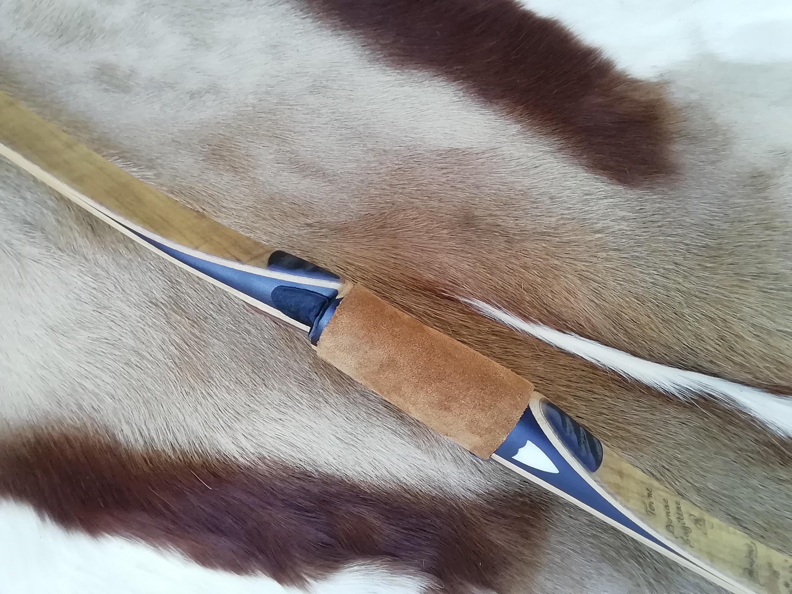 Kiowa - Poignée ébène branches myrte