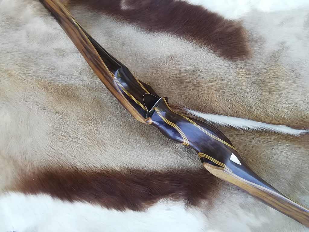 Poignée ébène branches myrte