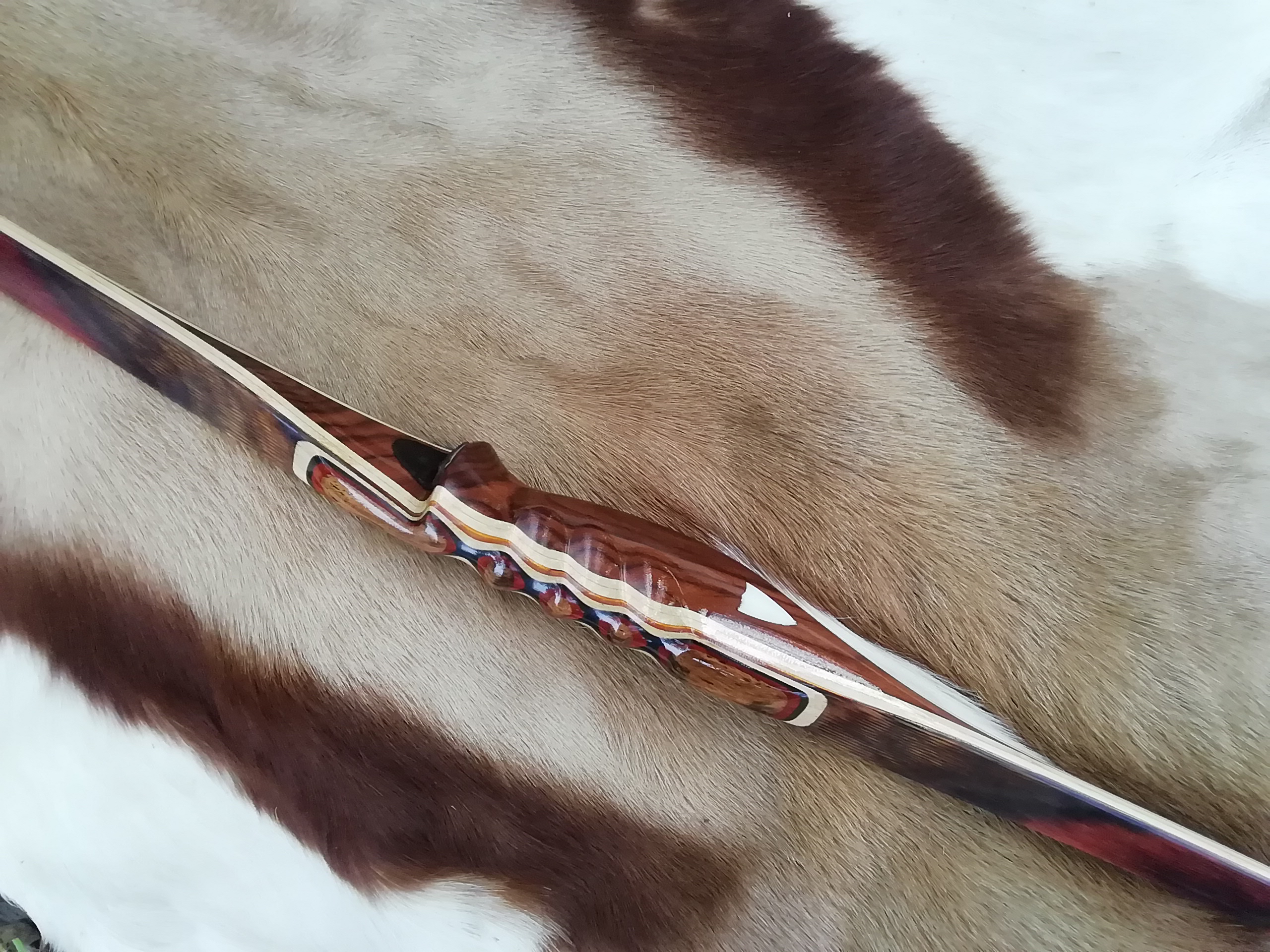 Poignée ergonomique palissandre